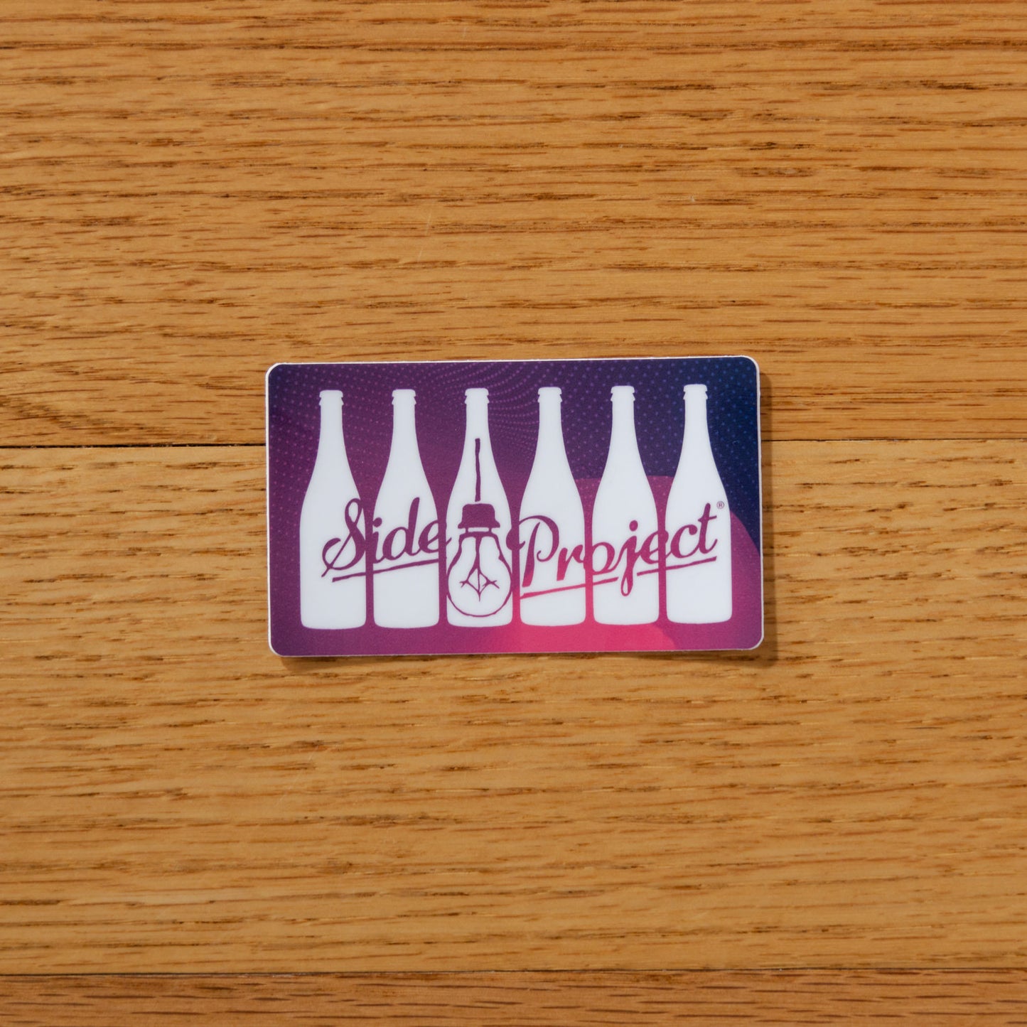 Pink & Purple Bottle Lineup Sticker
