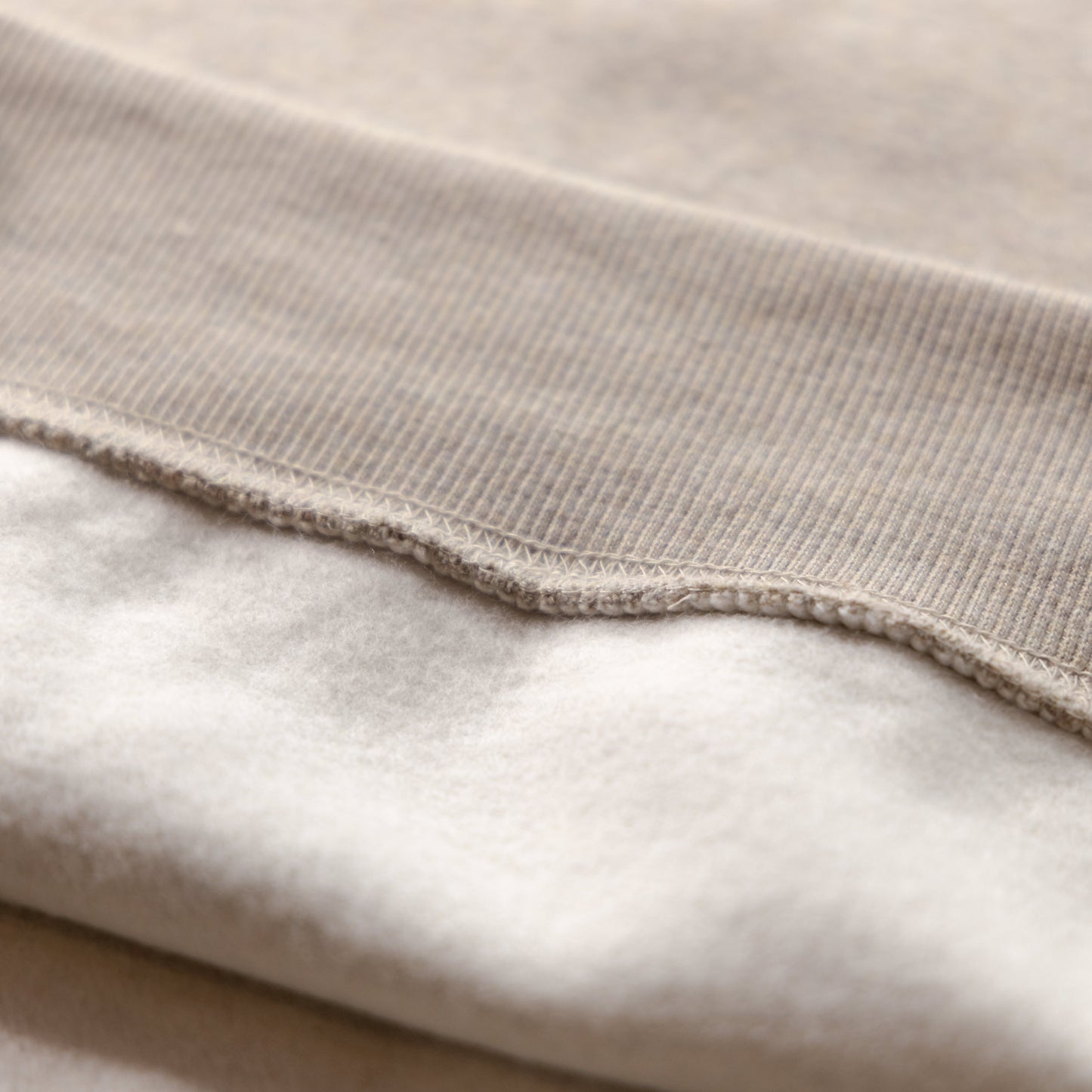 Circle Logo Crewneck - Heathered Latte