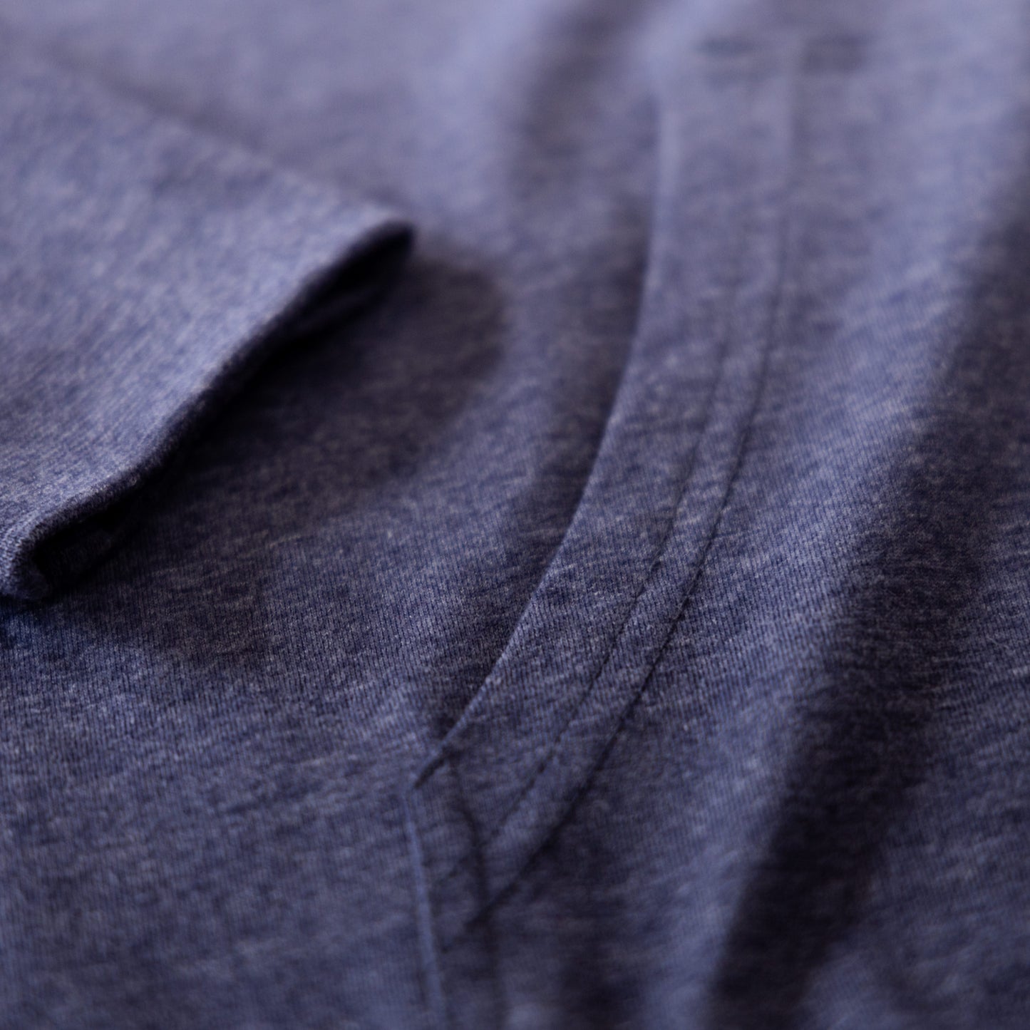 Collegiate Lightweight Long Sleeve Pullover - Navy