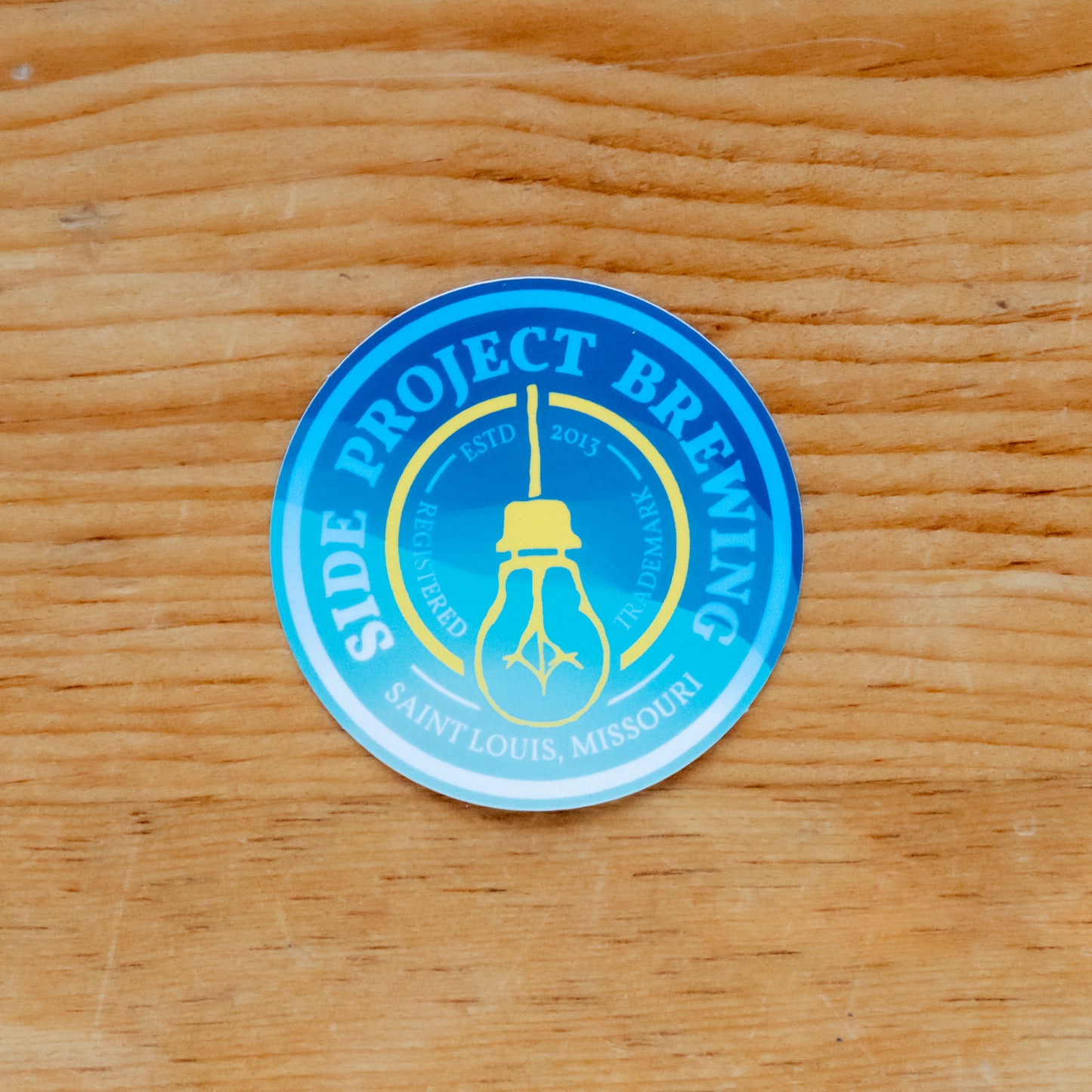 Afternoon Splash Circle Sticker
