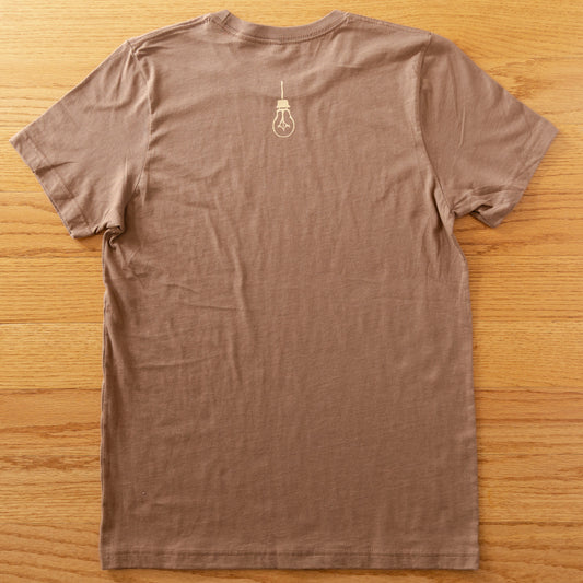 Script Logo T-Shirt - Vintage Brown