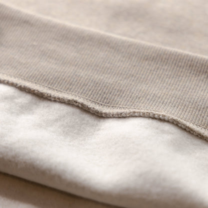 Circle Logo Crewneck - Heathered Latte