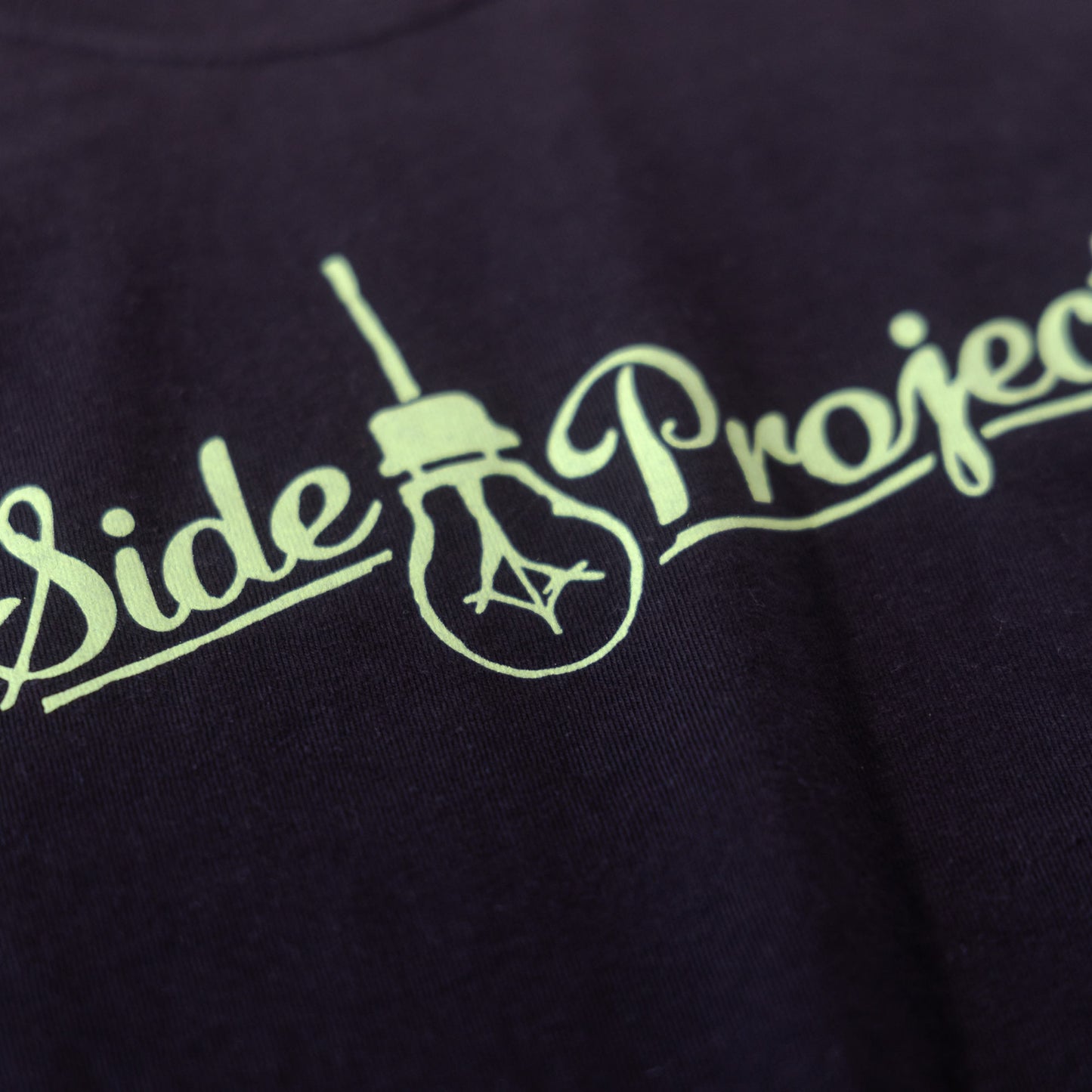 Side Project Logo T-Shirt - Black