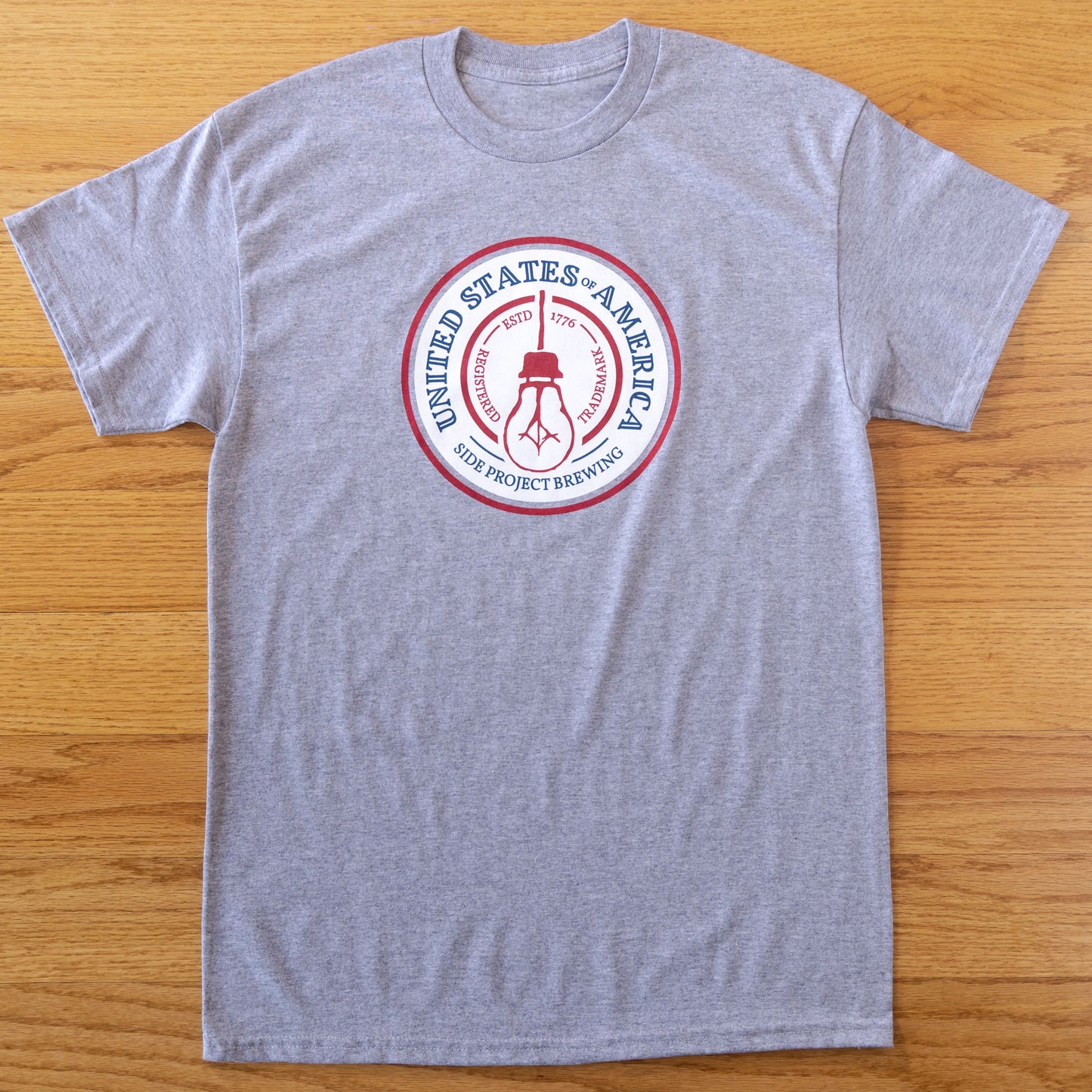 Side Project USA 250 T-Shirt - Sport Grey